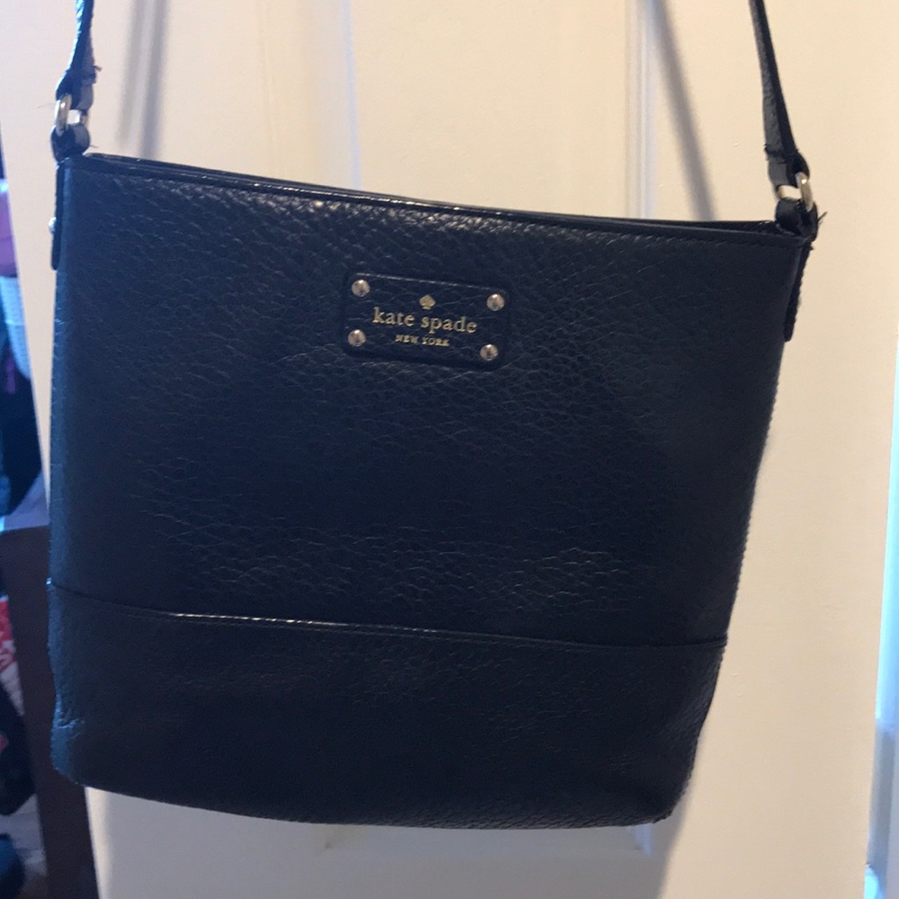 Kate spade crossbody black bag purse